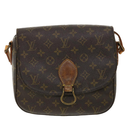 LOUIS VUITTON Monogram Saint Cloud GM Shoulder Bag M51242 LV Auth 33745