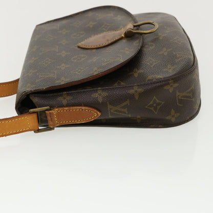 LOUIS VUITTON Monogram Saint Cloud GM Shoulder Bag M51242 LV Auth 33745