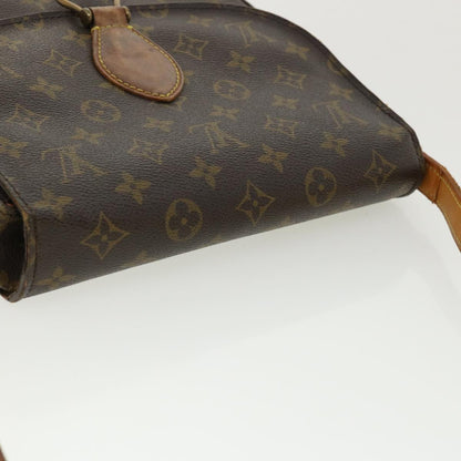 LOUIS VUITTON Monogram Saint Cloud GM Shoulder Bag M51242 LV Auth 33745
