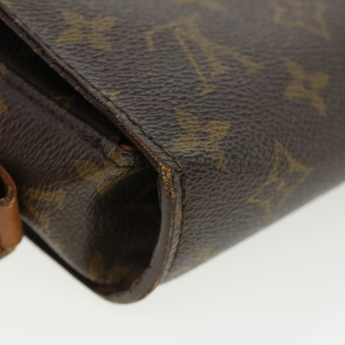 LOUIS VUITTON Monogram Saint Cloud GM Shoulder Bag M51242 LV Auth 33745