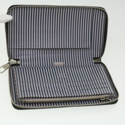 LOUIS VUITTON Damier Graphite Zippy Organizer Wallet Trunk N63182 LV Auth 34100