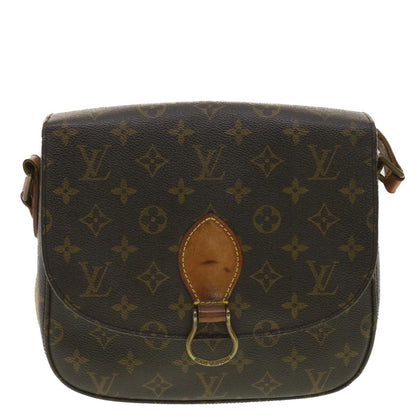 LOUIS VUITTON Monogram Saint Cloud GM Shoulder Bag M51242 LV Auth 34201