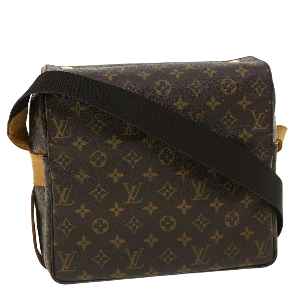 LOUIS VUITTON Monogram Naviglio Shoulder Bag SPO M50205 LV Auth 34419