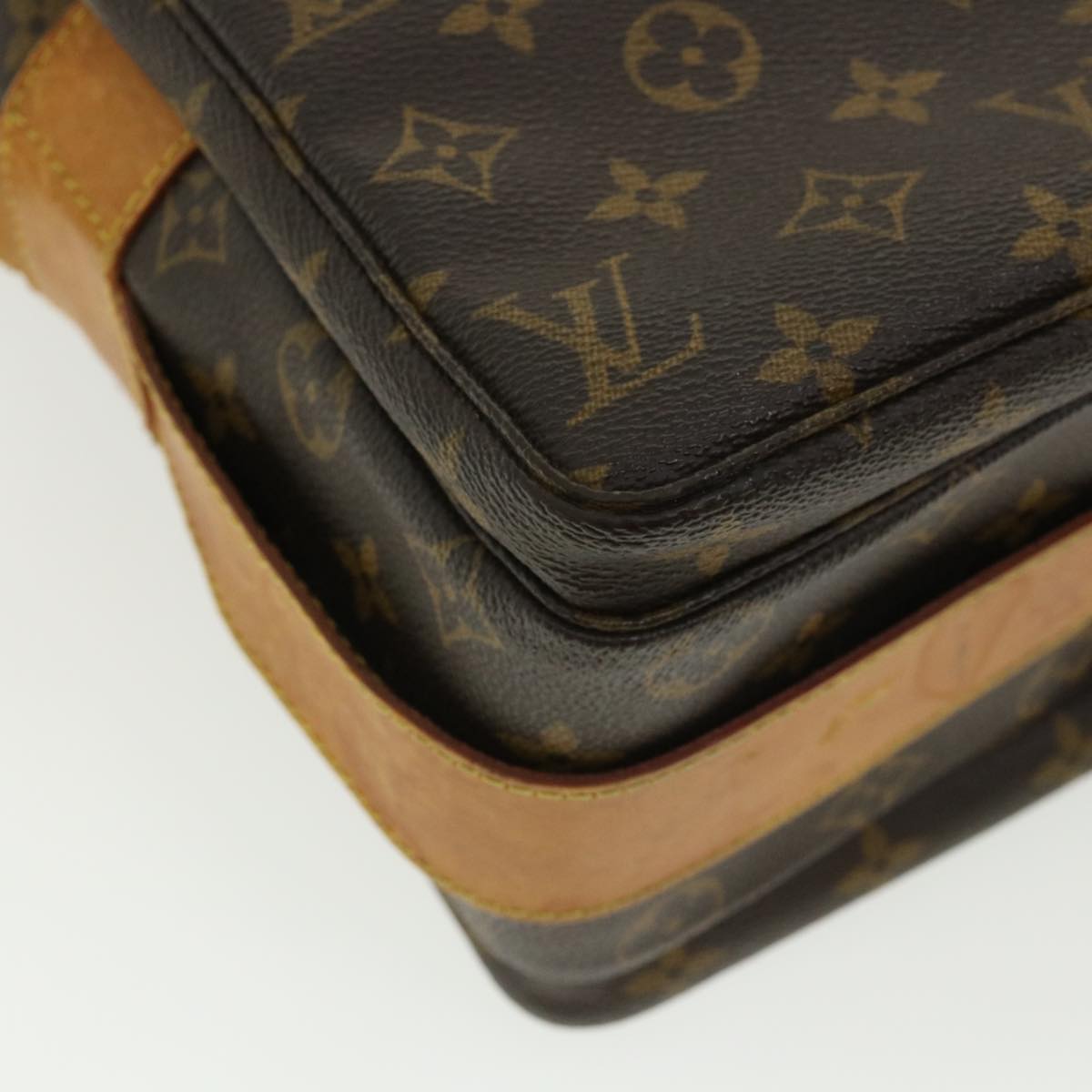 LOUIS VUITTON Monogram Naviglio Shoulder Bag SPO M50205 LV Auth 34419