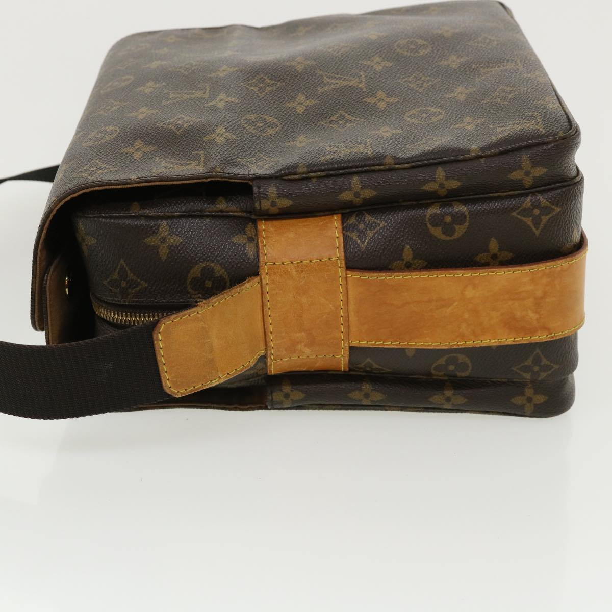 LOUIS VUITTON Monogram Naviglio Shoulder Bag SPO M50205 LV Auth 34419