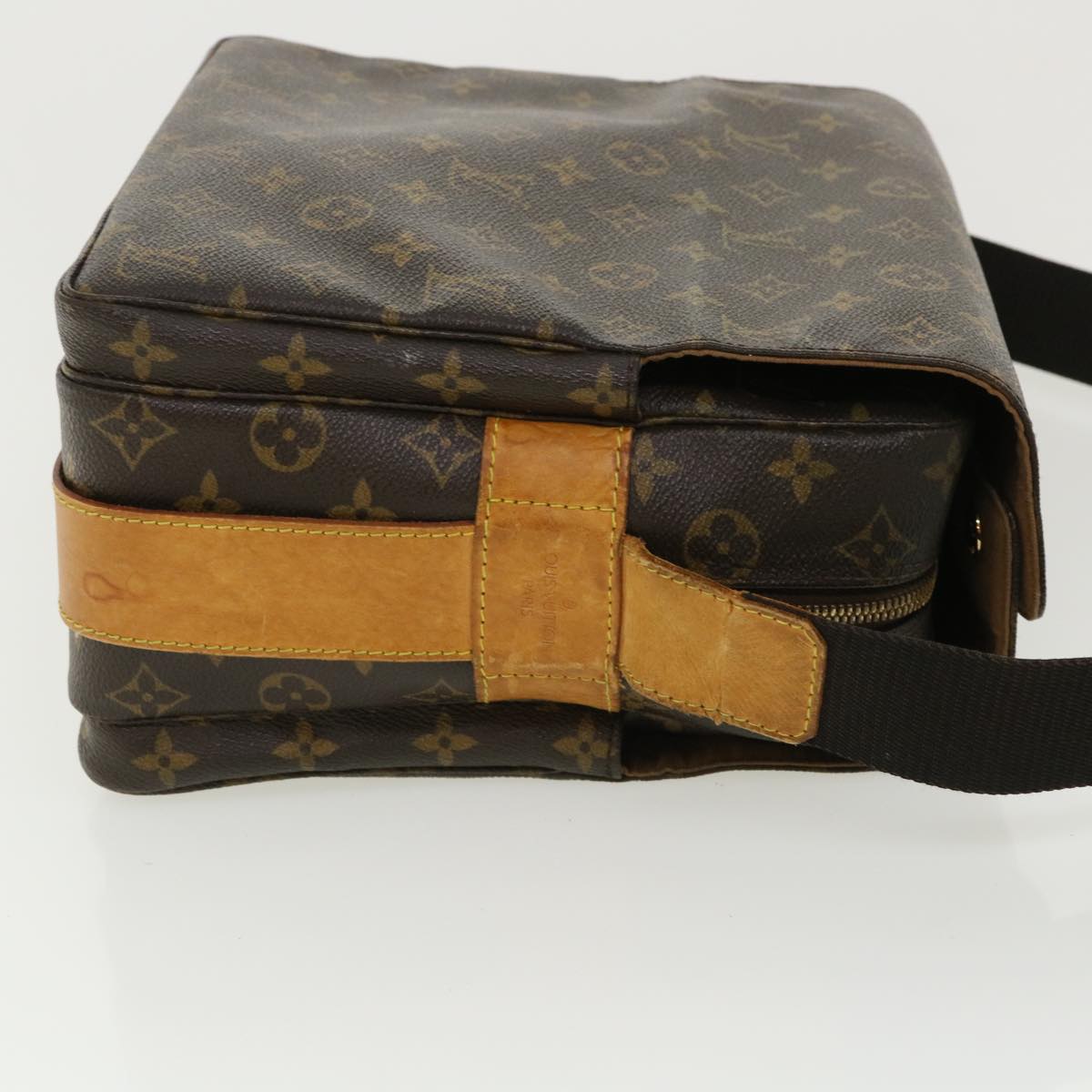 LOUIS VUITTON Monogram Naviglio Shoulder Bag SPO M50205 LV Auth 34419