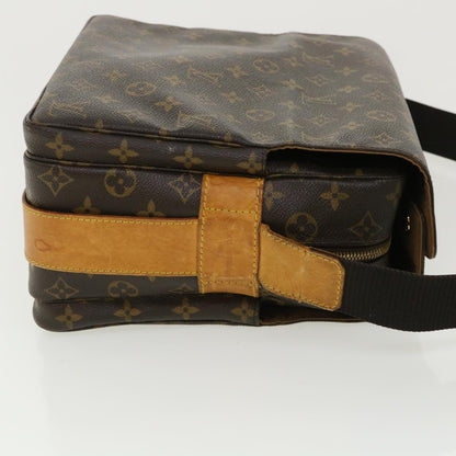 LOUIS VUITTON Monogram Naviglio Shoulder Bag SPO M50205 LV Auth 34419