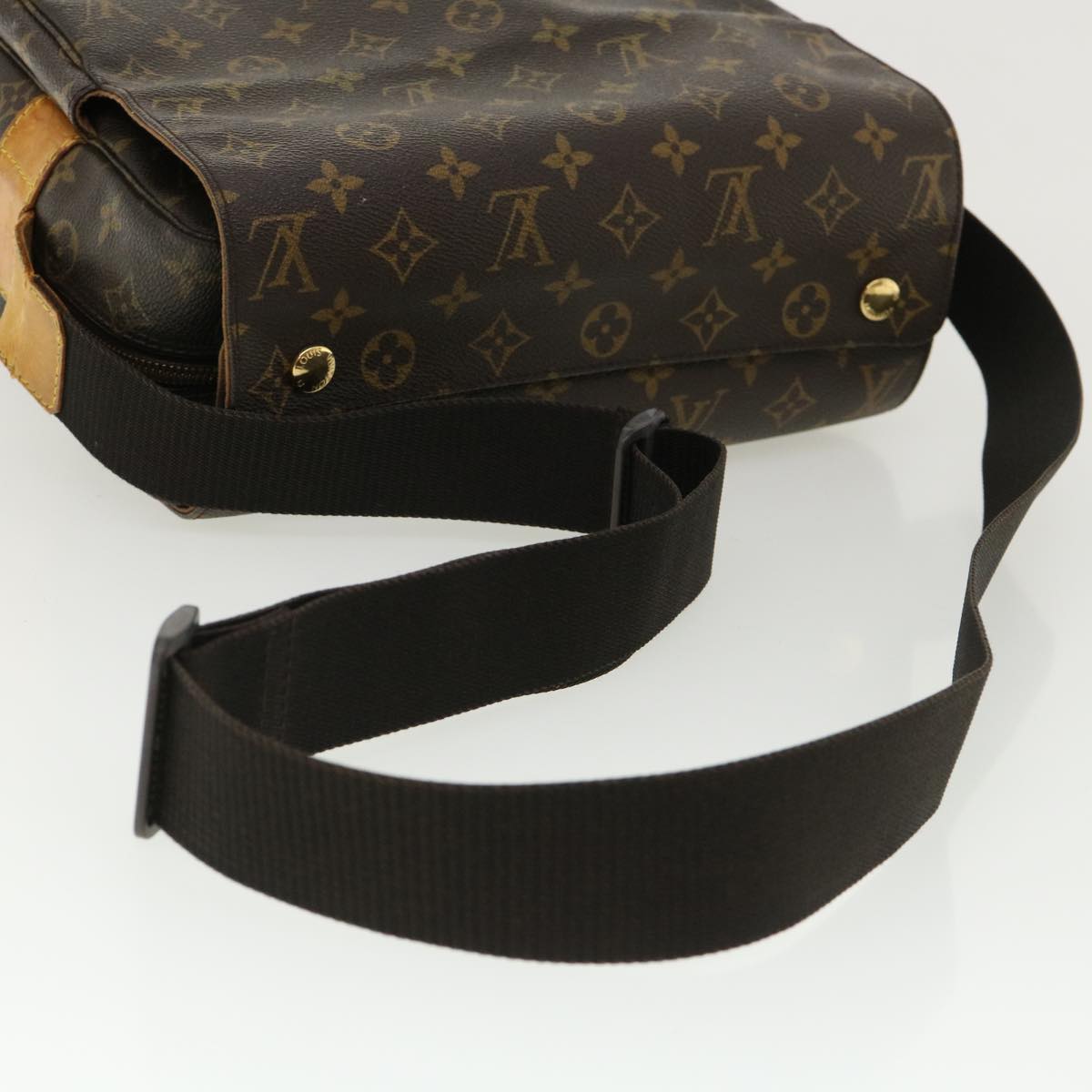 LOUIS VUITTON Monogram Naviglio Shoulder Bag SPO M50205 LV Auth 34419
