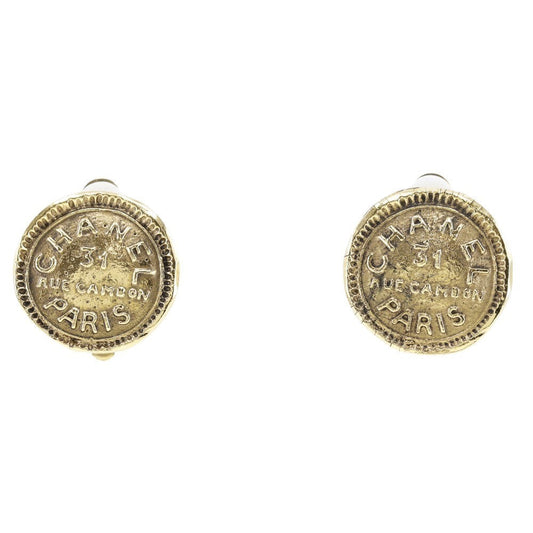 CHANEL CHANEL 31 RUE CAMBON CAMBON Earring   G    10.2g 31 RUE CAMBON