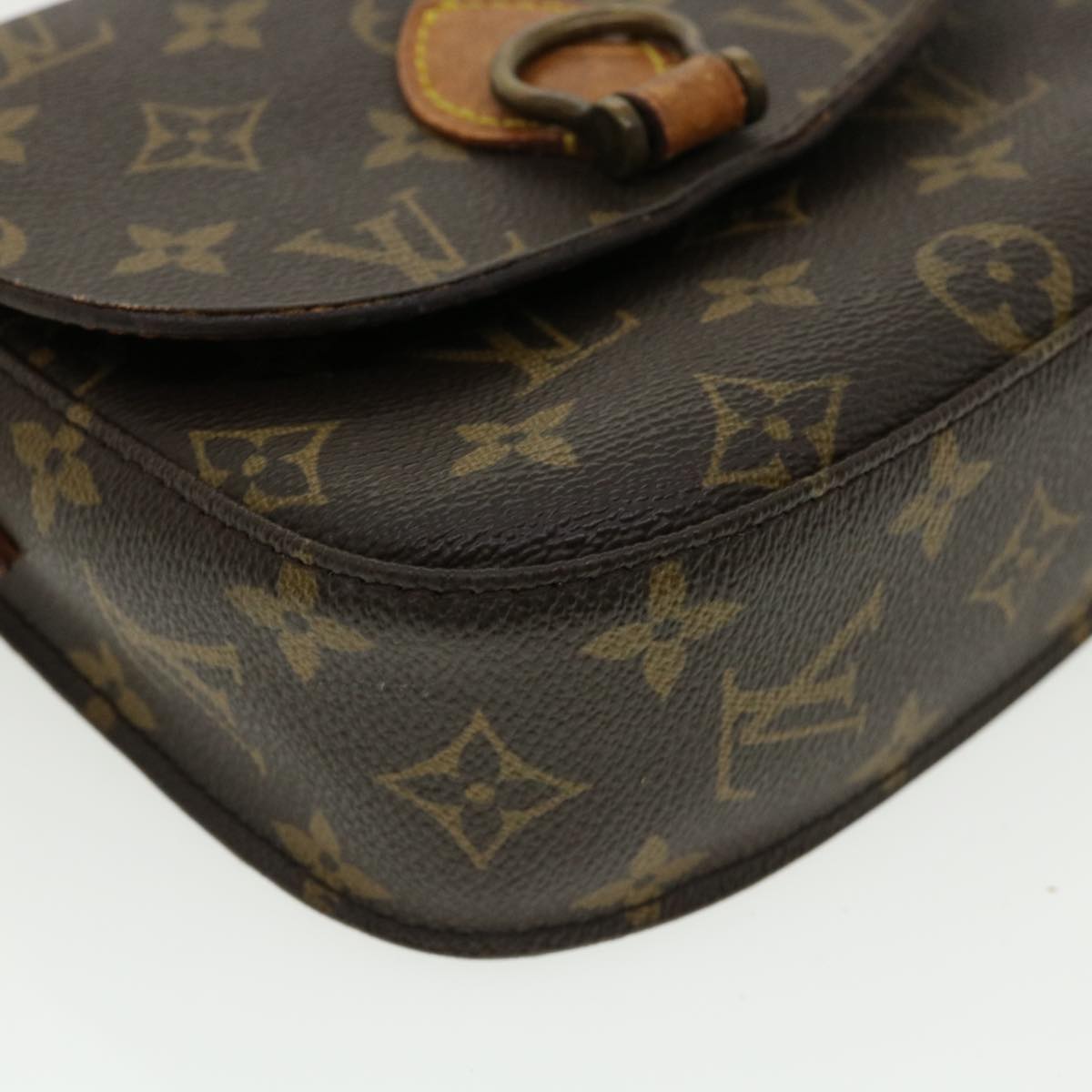 LOUIS VUITTON Monogram Saint Cloud PM Shoulder Bag M51244 LV Auth 35532