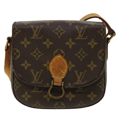 LOUIS VUITTON Monogram Saint Cloud PM Shoulder Bag M51244 LV Auth 35532