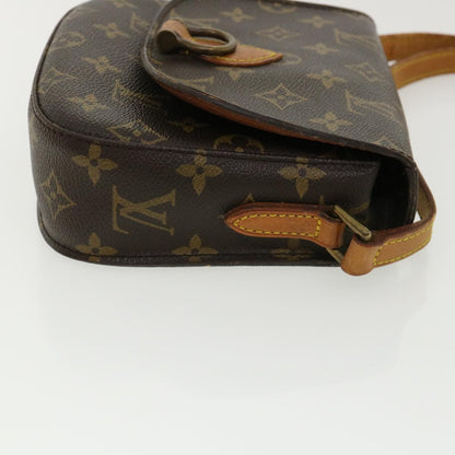 LOUIS VUITTON Monogram Saint Cloud PM Shoulder Bag M51244 LV Auth 35532