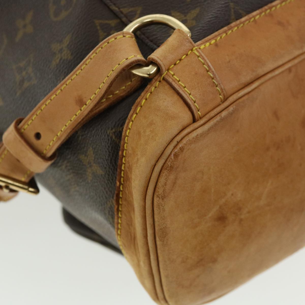 LOUIS VUITTON Monogram Montsouris GM Backpack M51135 LV Auth 35600