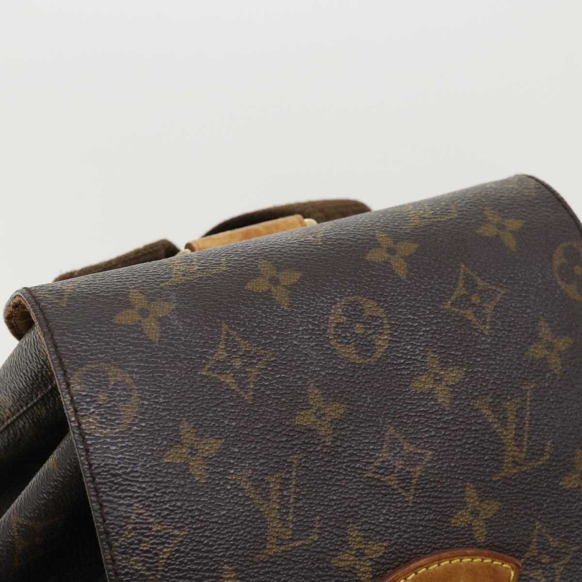 LOUIS VUITTON Monogram Montsouris GM Backpack M51135 LV Auth 35600