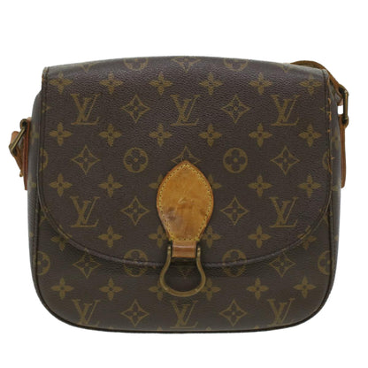 LOUIS VUITTON Monogram Saint Cloud GM Shoulder Bag M51242 LV Auth 35750