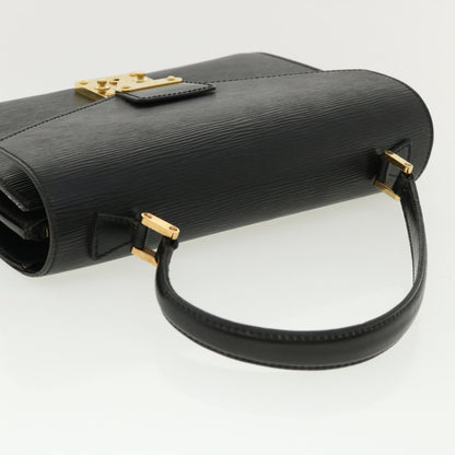 LOUIS VUITTON Epi Concorde Hand Bag Black M52132 LV Auth 35887