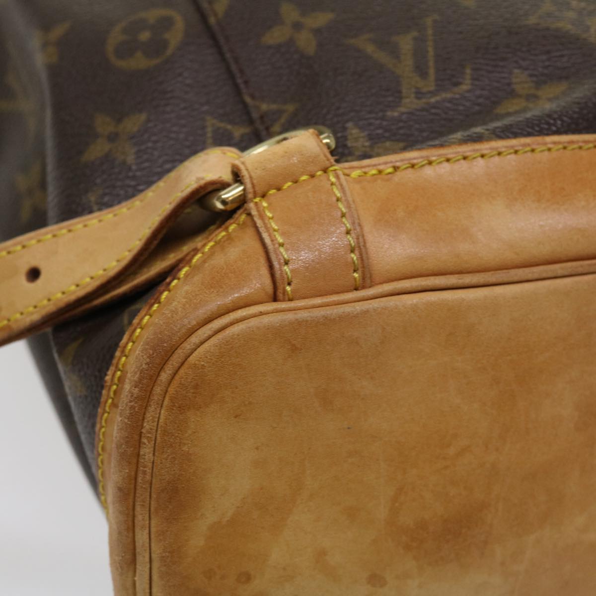 LOUIS VUITTON Monogram Montsouris GM Backpack M51135 LV Auth 35963
