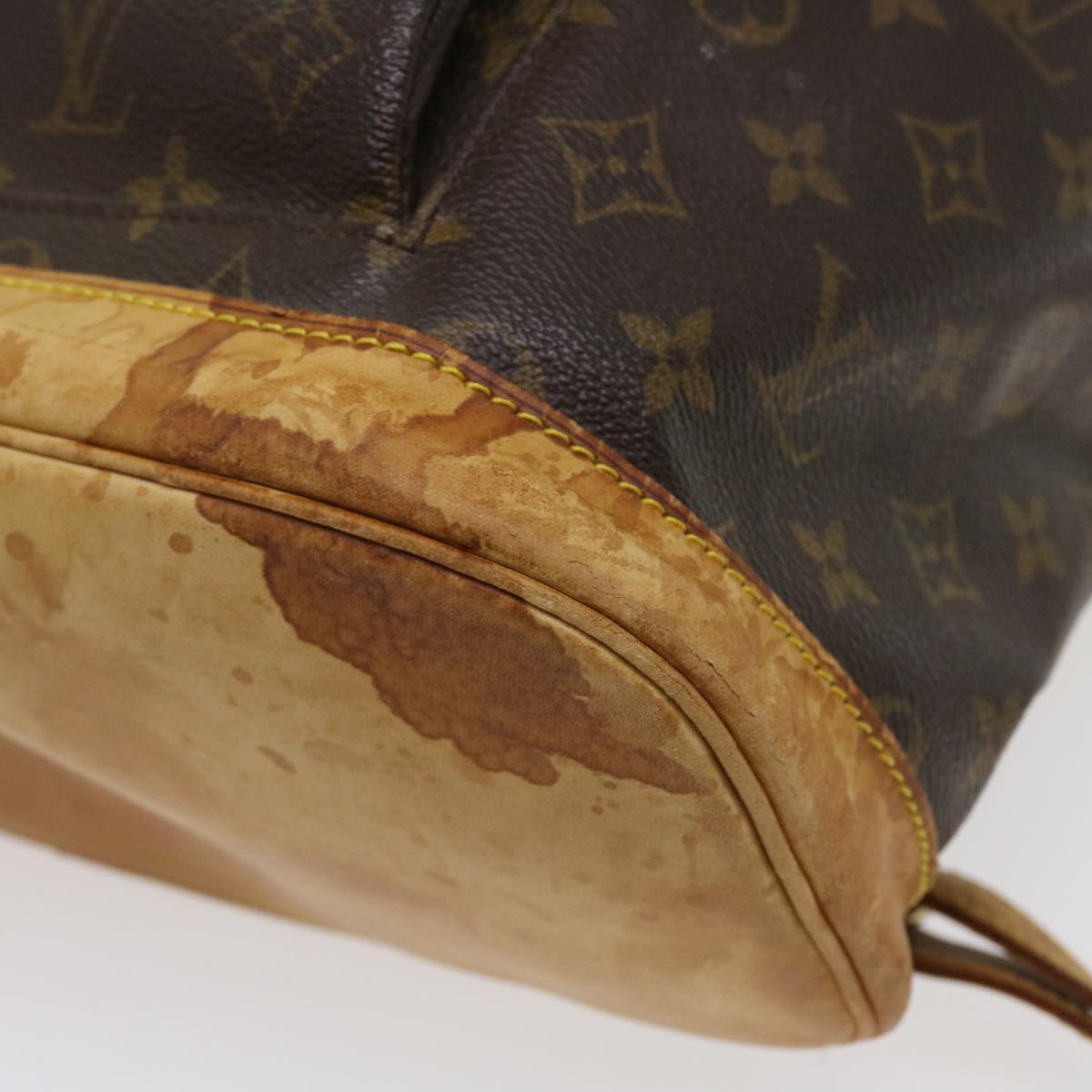 LOUIS VUITTON Monogram Montsouris GM Backpack M51135 LV Auth 35963