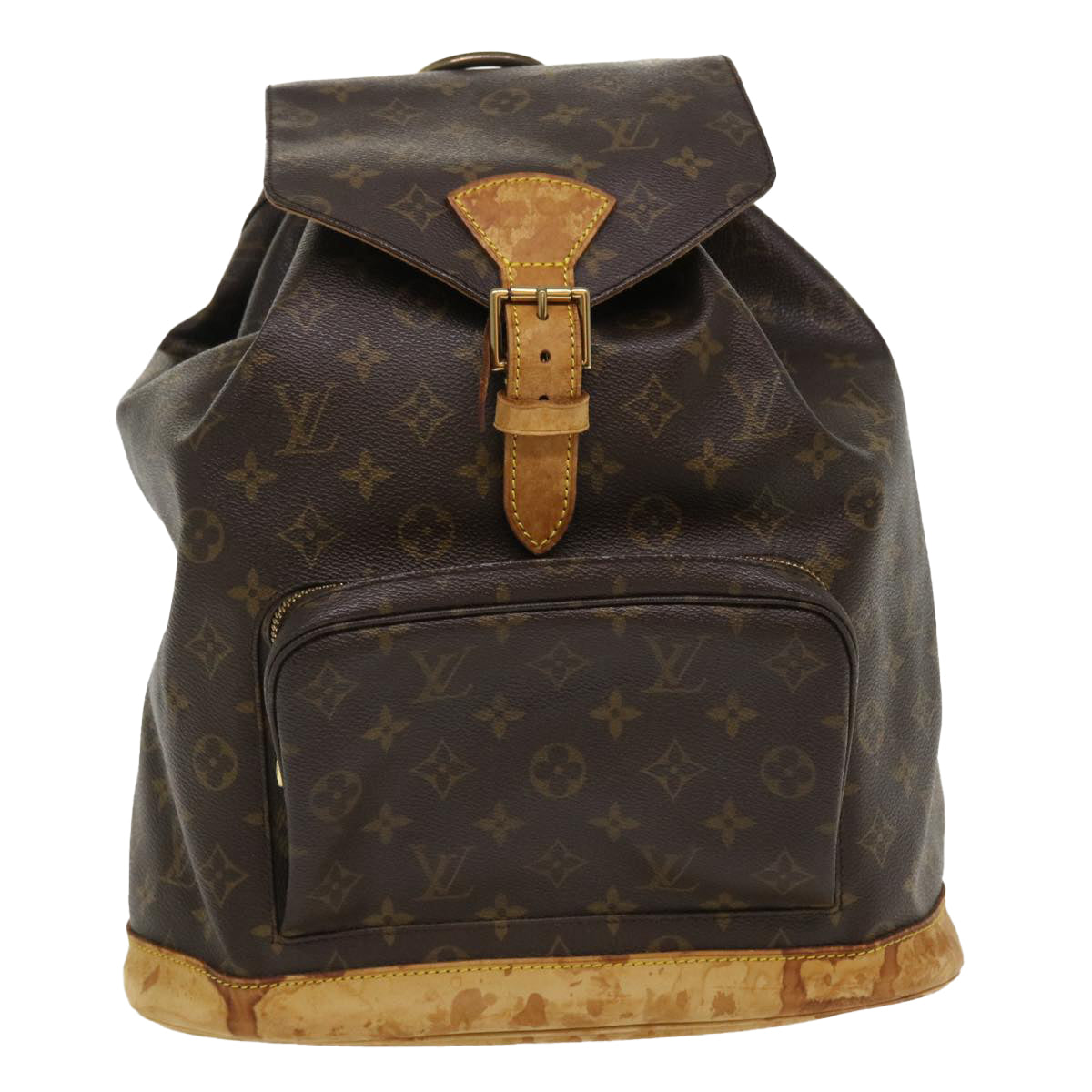 LOUIS VUITTON Monogram Montsouris GM Backpack M51135 LV Auth 35963