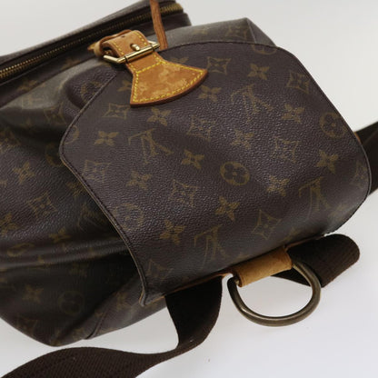 LOUIS VUITTON Monogram Montsouris GM Backpack M51135 LV Auth 35963