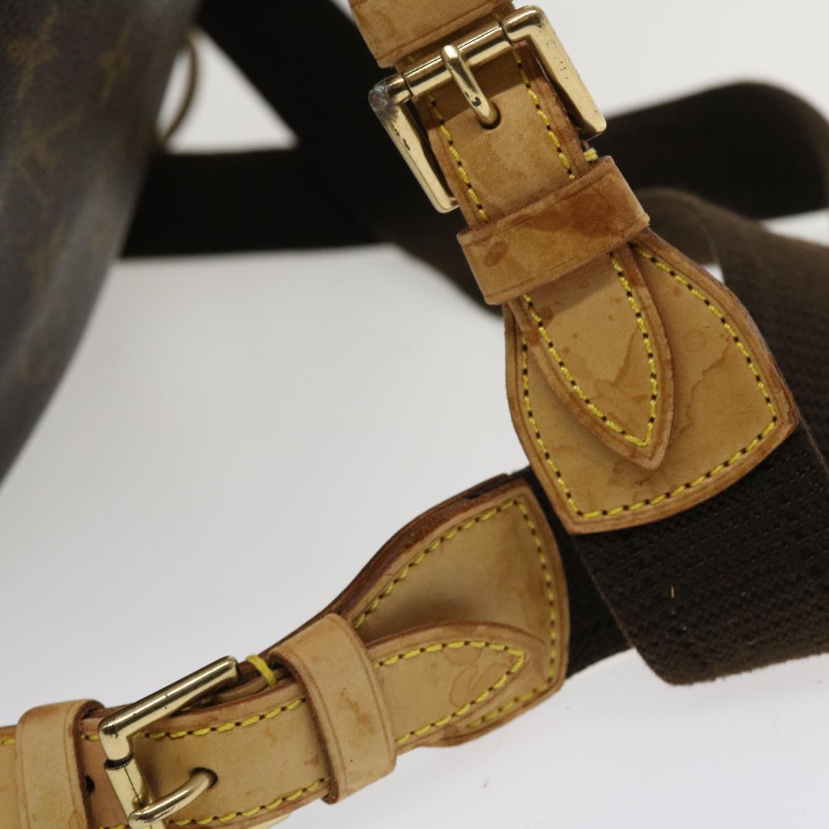 LOUIS VUITTON Monogram Montsouris GM Backpack M51135 LV Auth 35963
