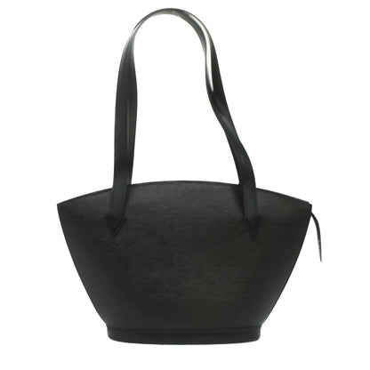 LOUIS VUITTON Epi Saint Jacques Poignees Shoulder Bag Black M52332 LV Auth 36014