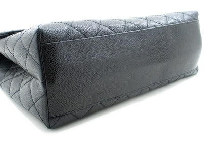 Chanel Kelly Leather Black Shoulder Bag 3
