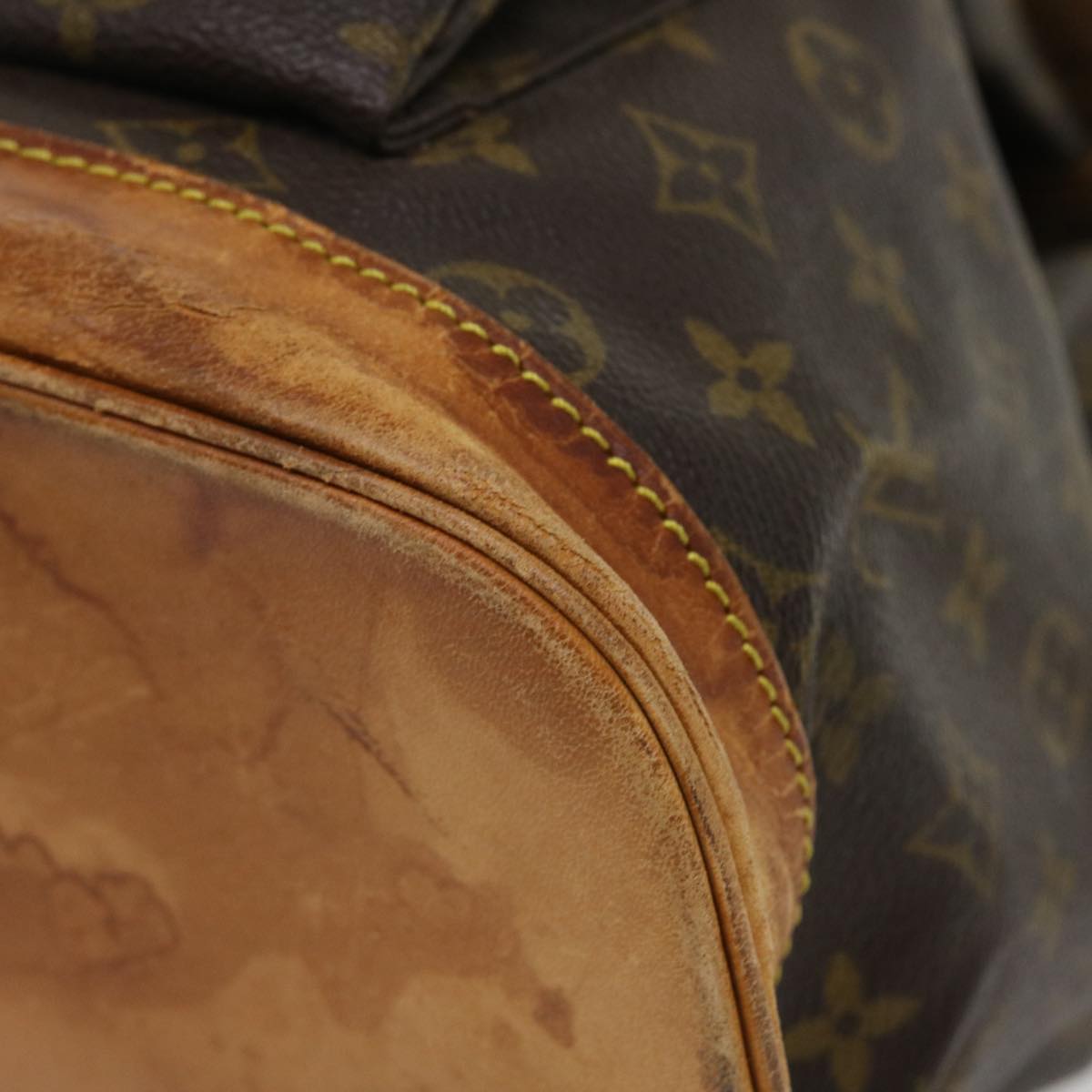 LOUIS VUITTON Monogram Montsouris GM Backpack M51135 LV Auth 36094
