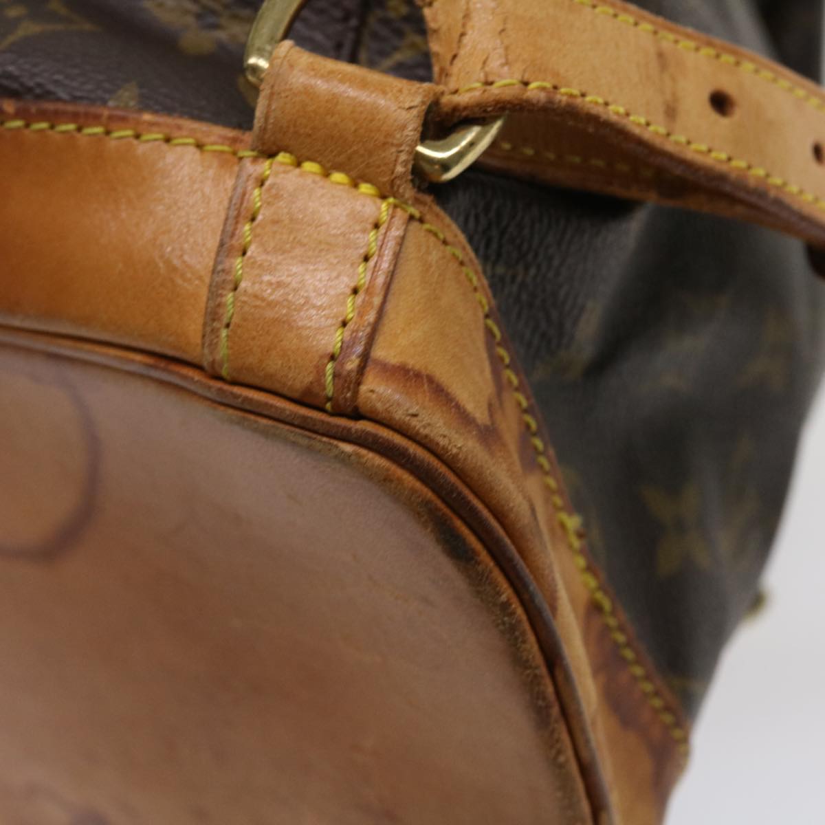 LOUIS VUITTON Monogram Montsouris GM Backpack M51135 LV Auth 36094