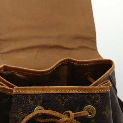 LOUIS VUITTON Monogram Montsouris GM Backpack M51135 LV Auth 36094
