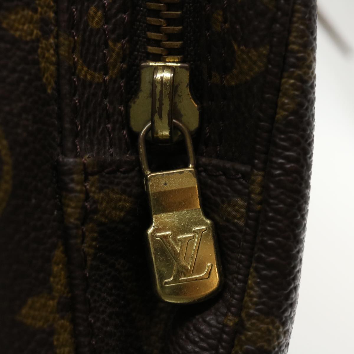 LOUIS VUITTON Monogram Montsouris GM Backpack M51135 LV Auth 36094