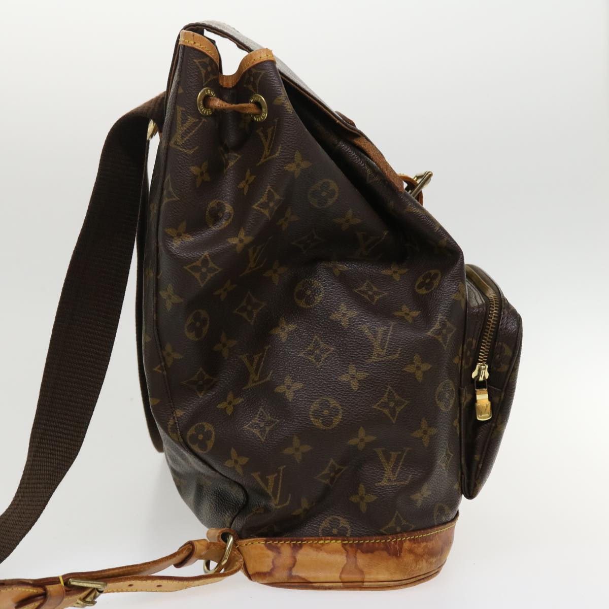 LOUIS VUITTON Monogram Montsouris GM Backpack M51135 LV Auth 36094