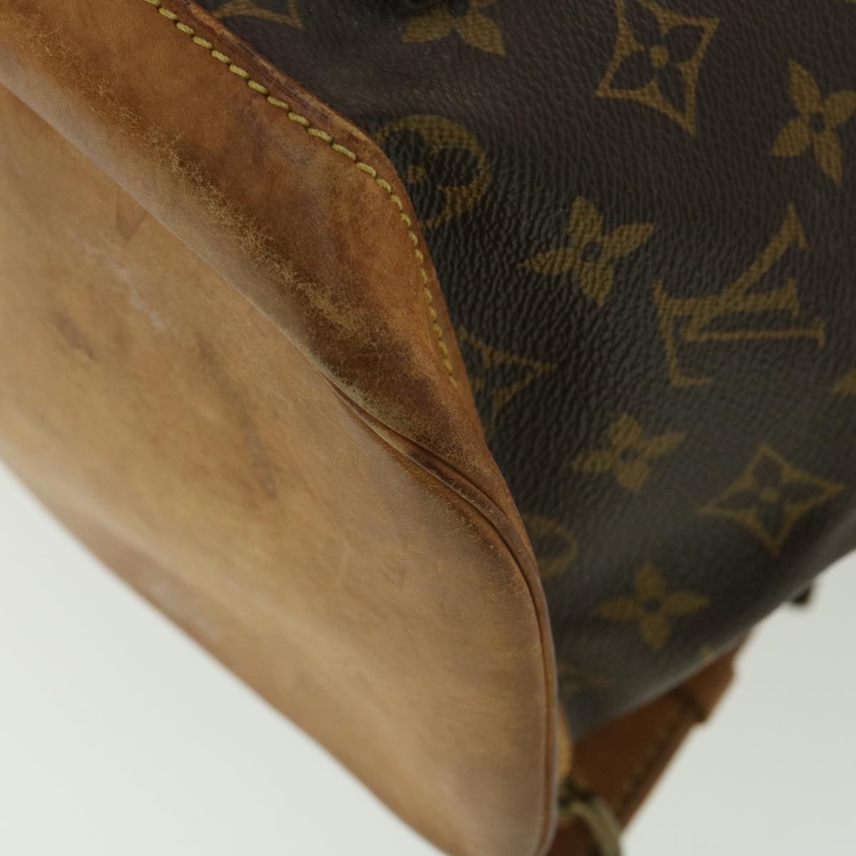 LOUIS VUITTON Monogram Montsouris GM Backpack M51135 LV Auth 36359