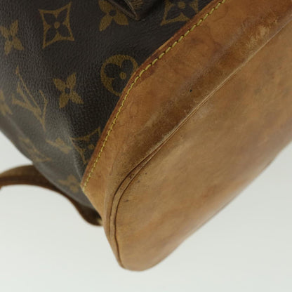 LOUIS VUITTON Monogram Montsouris GM Backpack M51135 LV Auth 36359