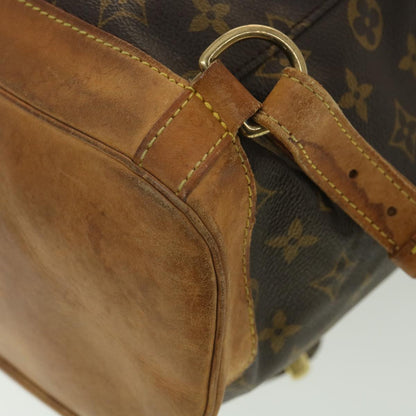 LOUIS VUITTON Monogram Montsouris GM Backpack M51135 LV Auth 36359