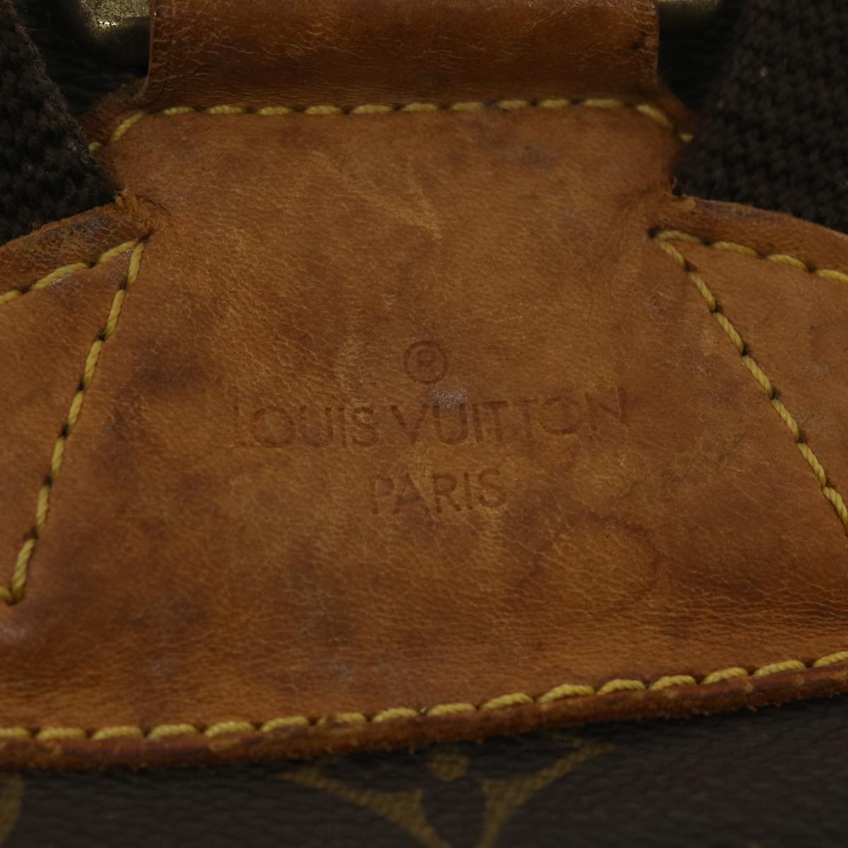 LOUIS VUITTON Monogram Montsouris GM Backpack M51135 LV Auth 36359