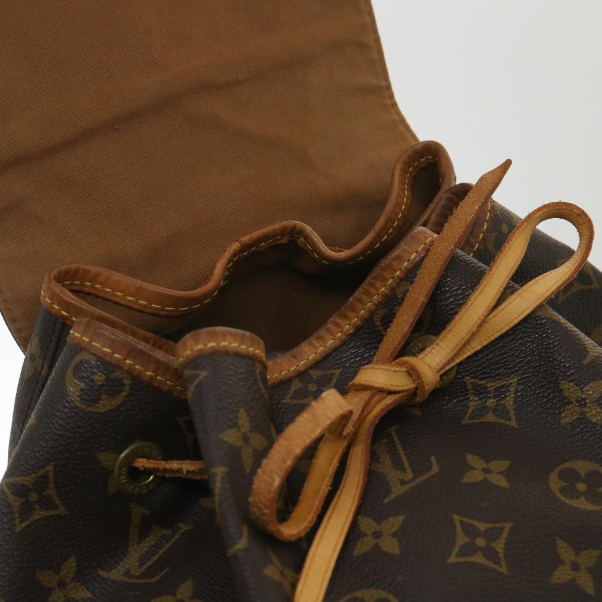 LOUIS VUITTON Monogram Montsouris GM Backpack M51135 LV Auth 36359