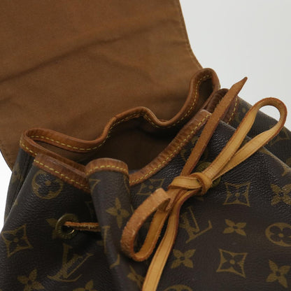 LOUIS VUITTON Monogram Montsouris GM Backpack M51135 LV Auth 36359