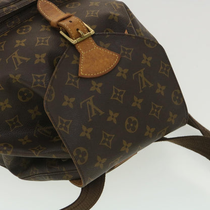 LOUIS VUITTON Monogram Montsouris GM Backpack M51135 LV Auth 36359