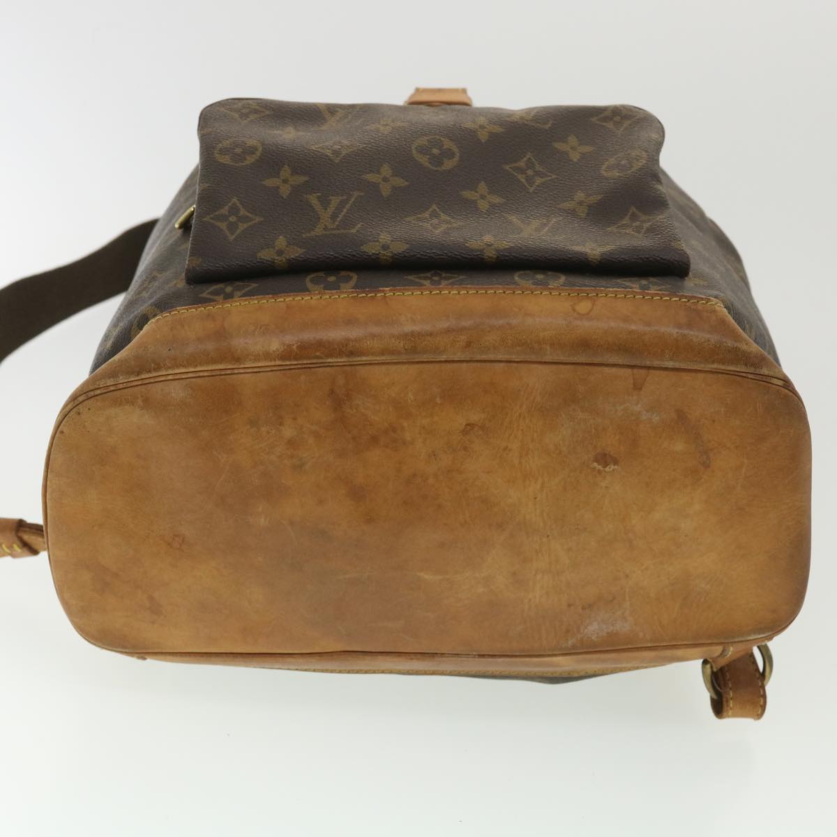 LOUIS VUITTON Monogram Montsouris GM Backpack M51135 LV Auth 36359
