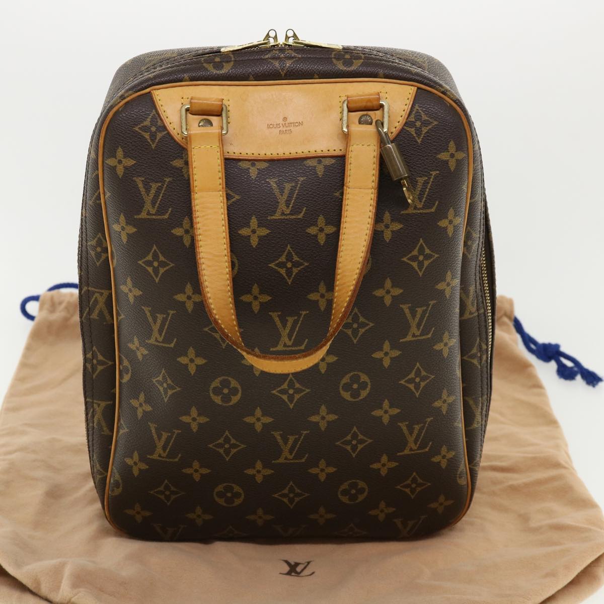 LOUIS VUITTON Monogram Excursion Hand Bag M41450 LV Auth 36362