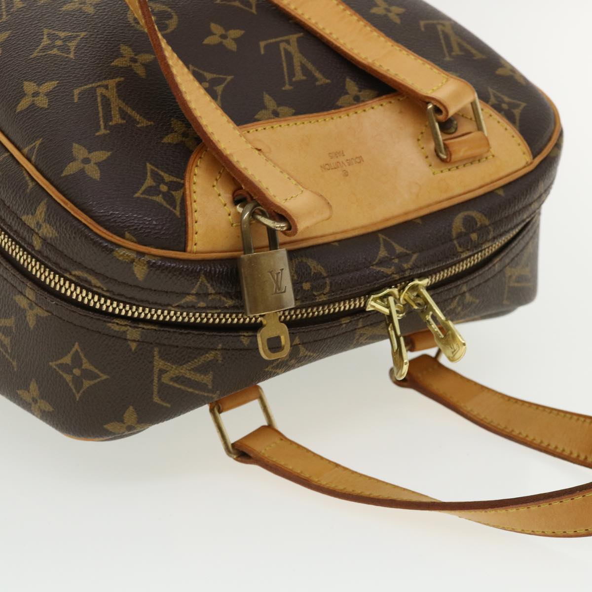 LOUIS VUITTON Monogram Excursion Hand Bag M41450 LV Auth 36362