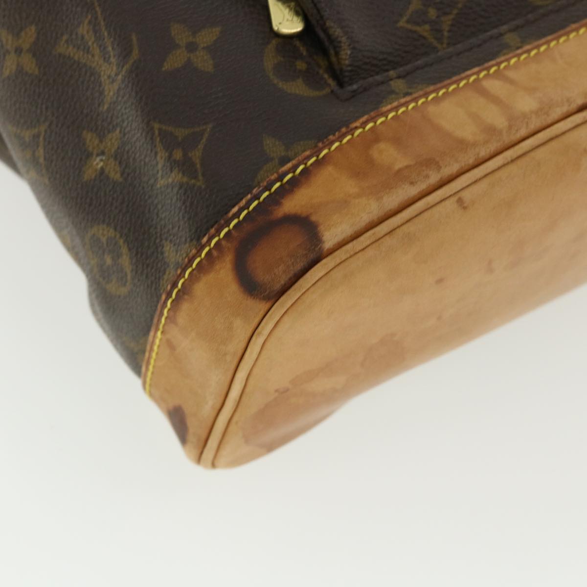 LOUIS VUITTON Monogram Montsouris MM Backpack M51136 LV Auth 36402