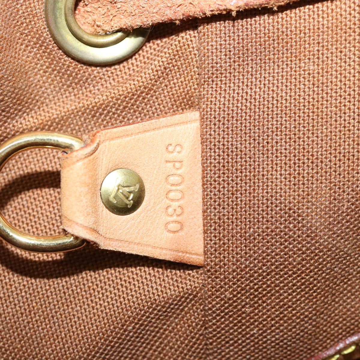 LOUIS VUITTON Monogram Montsouris MM Backpack M51136 LV Auth 36402