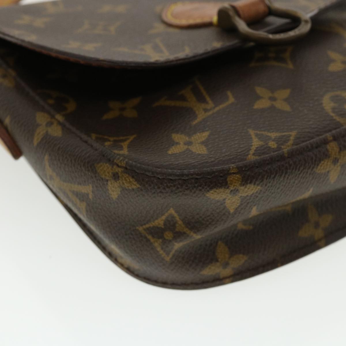 LOUIS VUITTON Monogram Saint Cloud PM Shoulder Bag M51244 LV Auth 36435