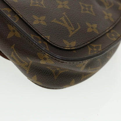LOUIS VUITTON Monogram Saint Cloud PM Shoulder Bag M51244 LV Auth 36435