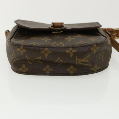 LOUIS VUITTON Monogram Saint Cloud PM Shoulder Bag M51244 LV Auth 36435