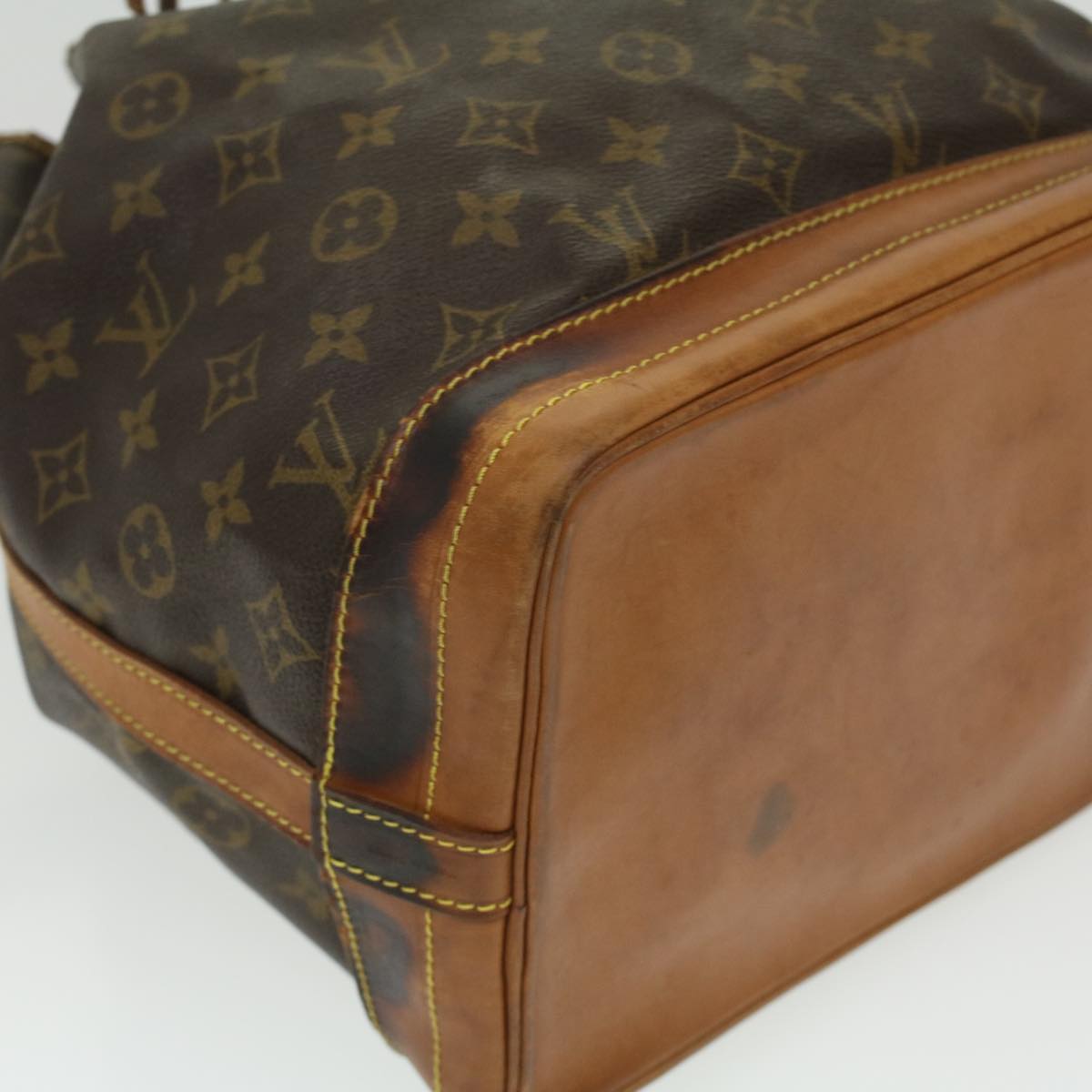 LOUIS VUITTON Monogram Noe Shoulder Bag M42224 LV Auth 36474