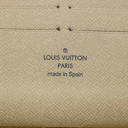 LOUIS VUITTON Damier Azur Zippy Organizer Long Wallet N60012 LV Auth 36491
