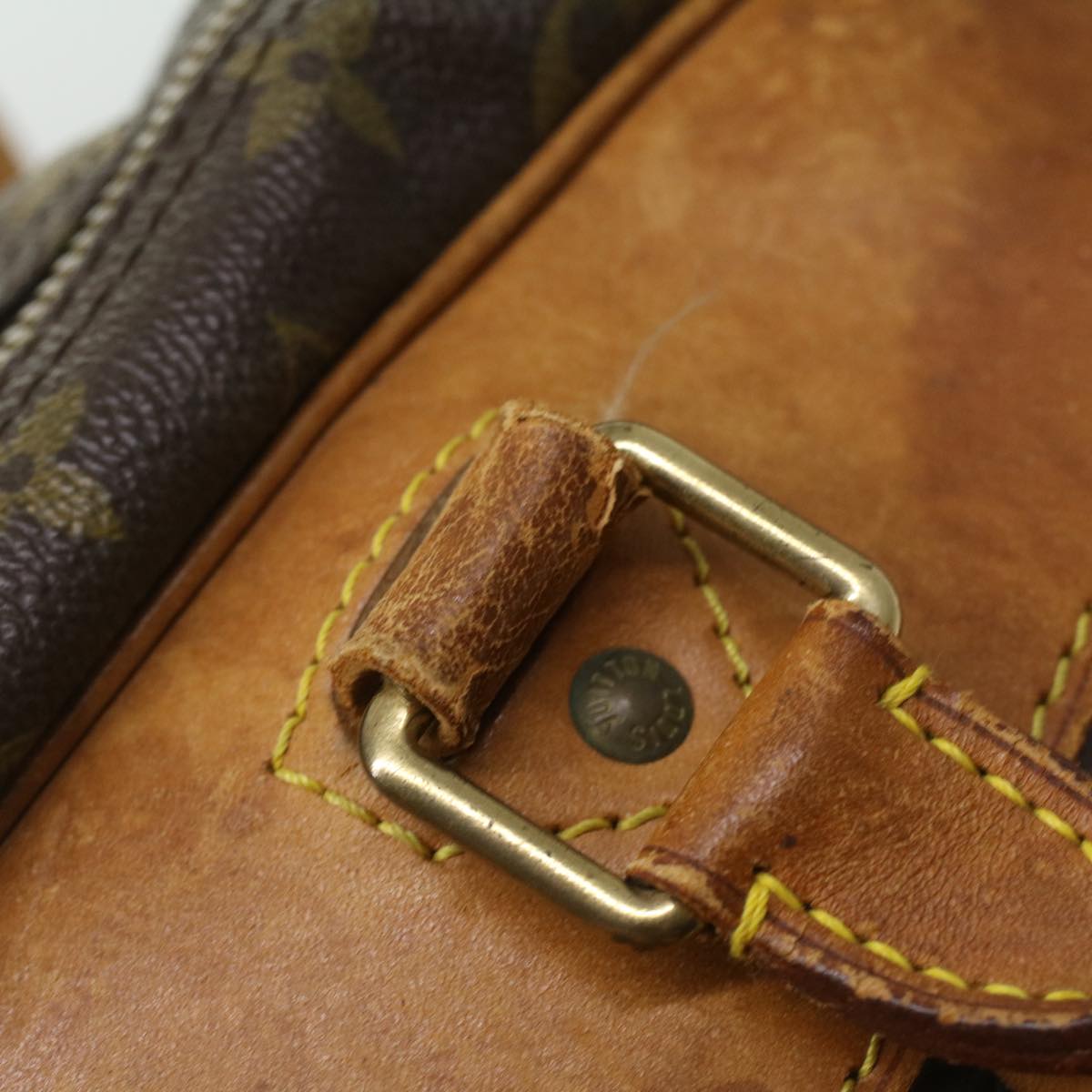 LOUIS VUITTON Monogram Evasion Boston Bag M41443 LV Auth 37921